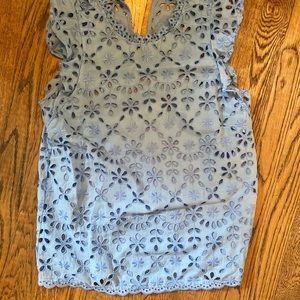 J. Crew Lace Top, XS